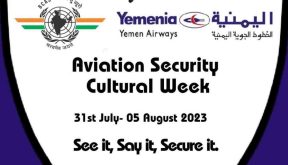 اليمنية تشارك في إسبوع أمن الطيران المدني الثقافي المنعقد بالهند